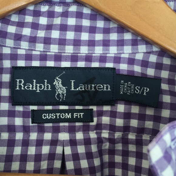 Ralph Lauren Custom Fit Sz S/P Men’s Dress Shirt - Picture 4 of 5